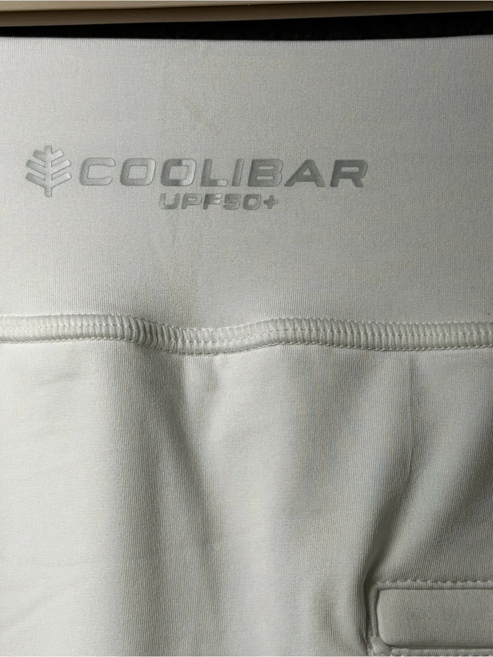 Coolibar White UPF50+ Active Skirted Tennis Skirts with Shorts - Small